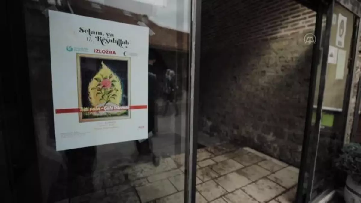 SARAYBOSNA - Bosna Hersek'te 'Güle Dönmek' konulu serginin açılışı yapıldı