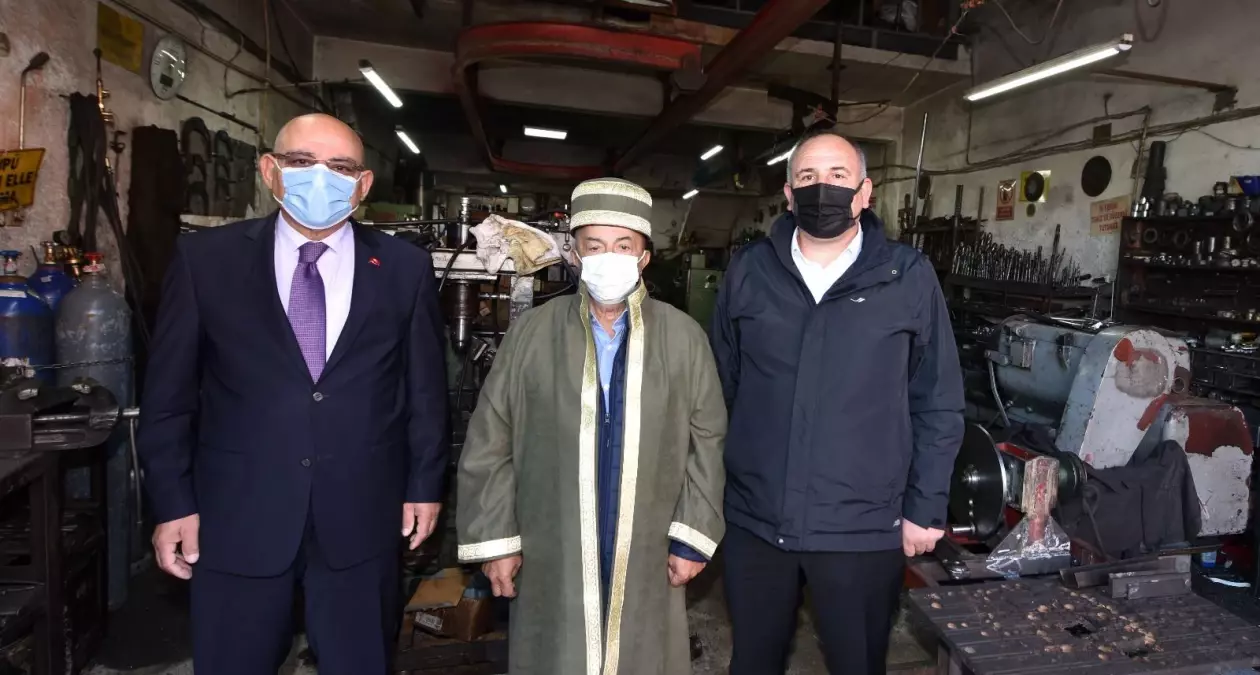 TESOB Başkanı Kara'dan Emniyet Müdürü Aydoğan ile yılın ahisi Hacıoğlu'na ziyaret