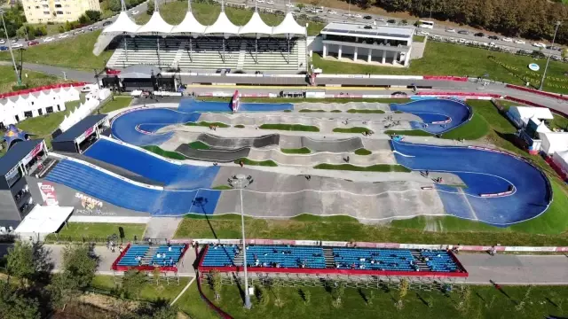 BMX Supercross Dünya Kupası'nın 5'inci tur yarışları sona erdi