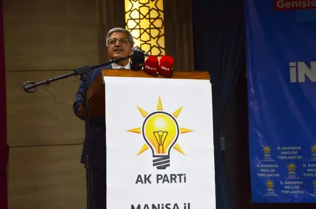 AK Parti'li Demiröz partisinin Manisa Genişletilmiş İl Danışma Meclisine katıldı Açıklaması