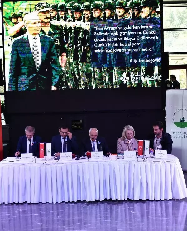 Aliya İzzetbegoviç, vefatının 18'inci yılında Bursa'da anıldı
