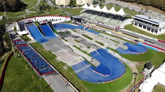 BMX Supercross Dünya Kupası'nın 5'inci tur yarışları sona erdi