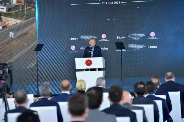 Son dakika haberi: Cumhurbaşkanı Erdoğan: Hedefimiz Türkiye'yi Avrupa'nın elektrikli araç ve batarya üssü haline getirmektir