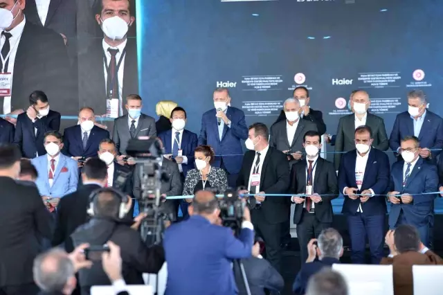 Son dakika haberi: Cumhurbaşkanı Erdoğan: Hedefimiz Türkiye'yi Avrupa'nın elektrikli araç ve batarya üssü haline getirmektir