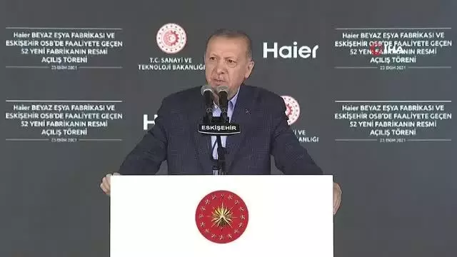 Son dakika haberi: Cumhurbaşkanı Erdoğan: Hedefimiz Türkiye'yi Avrupa'nın elektrikli araç ve batarya üssü haline getirmektir