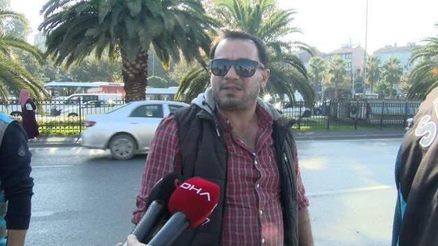 Yolcu seçtiği için aracı çekilen taksi sürücüsünden gazetecilere tepki: Trafiği çekiyor musun?