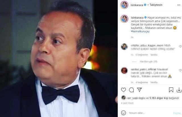 Usta oyuncu Kemal Kuruçay'ın ani ölümü sanat dünyasını yasa boğdu