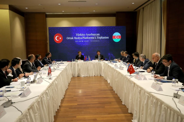 Türkiye-Azerbaycan Ortak Medya Platformu'nun Birinci Toplantısı Yapıldı