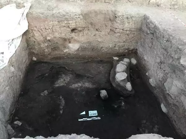 Amida Höyük'te yanık katmanları ortaya çıkarıldı