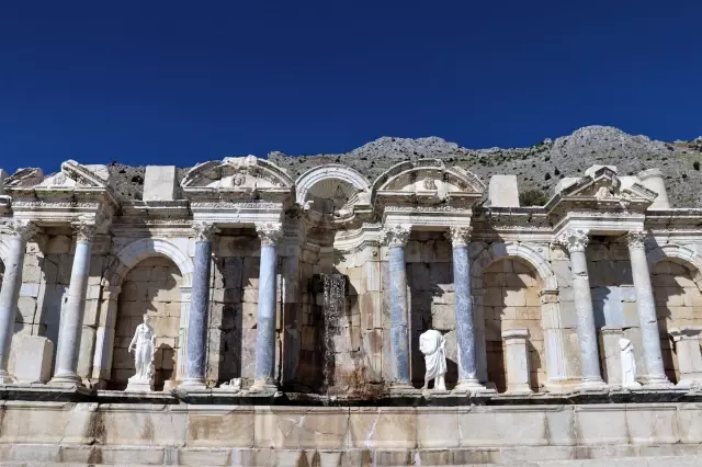 Aşkların ve imparatorların şehri Sagalassos'ta hareketlilik artıyor