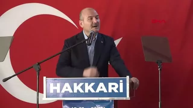 Son dakika! BAKAN SOYLU: AHPANOS VADİSİ'NDE 570 TERÖRİST SAYISI 19'A İNDİ