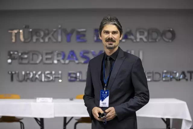Bilardo Federasyonunda Ersan Ercan yeniden başkan seçildi