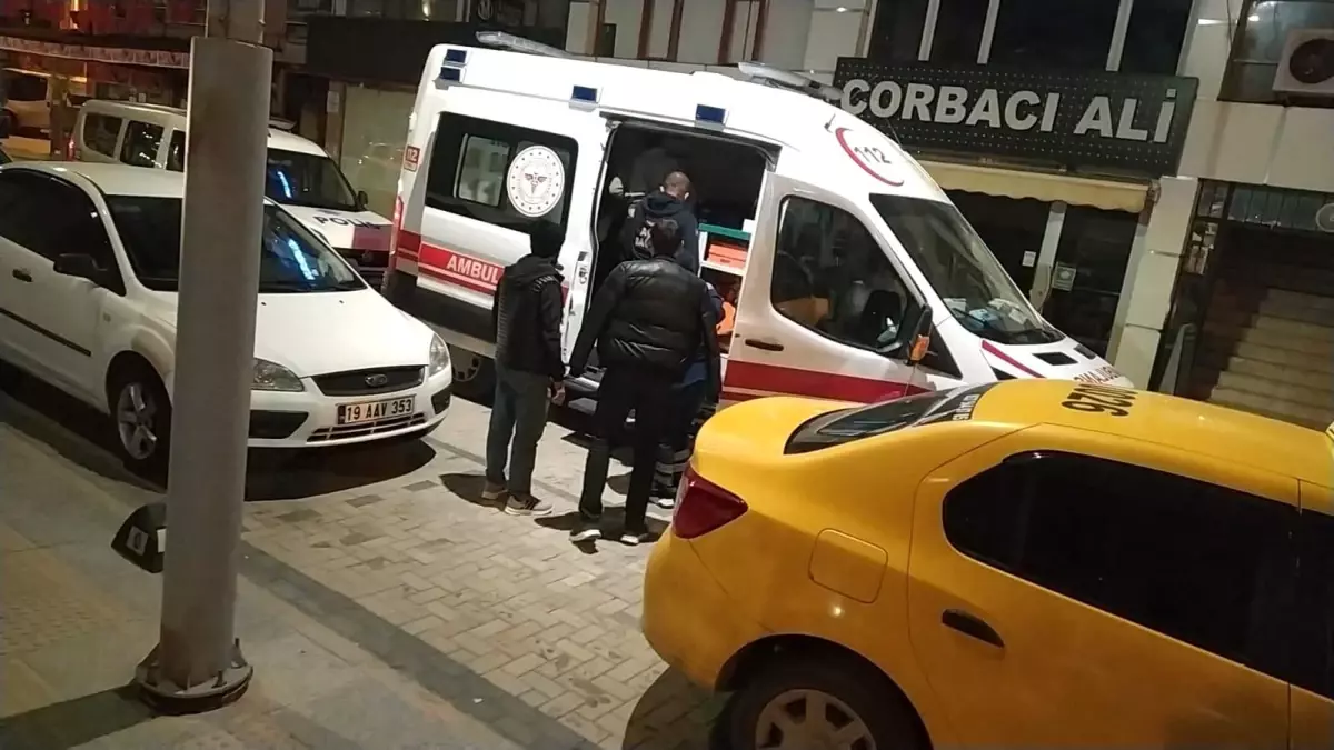 Çorum'da bıçaklı kavga: 1 yaralı