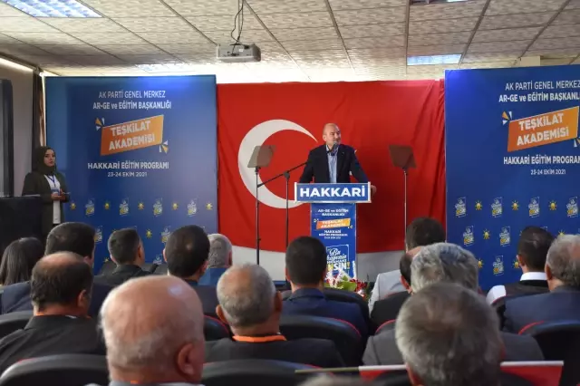 İçişleri Bakanı Soylu, Hakkari'de Teşkilat Akademisi programında konuştu: (1)