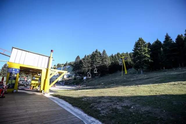 Kış turizminin gözdesi Uludağ kayak sezonuna hazırlanıyor