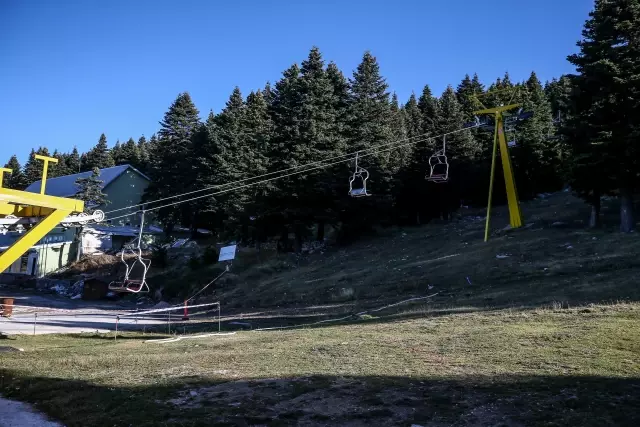 Kış turizminin gözdesi Uludağ kayak sezonuna hazırlanıyor