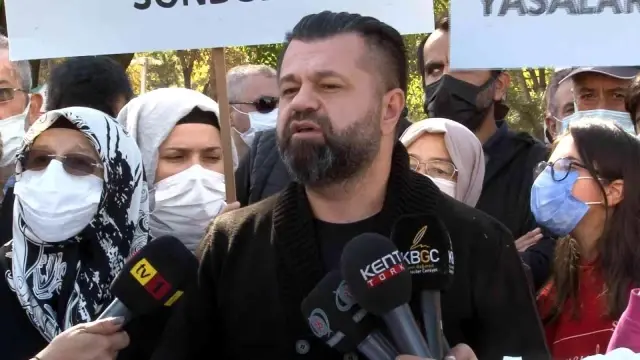 Konut sahiplerinden kendilerine borç çıkaran kooperatife tepki