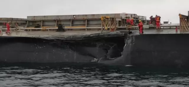 Son Dakika | ÇANAKKALE - Marmara Denizi açıklarında gemi kazası