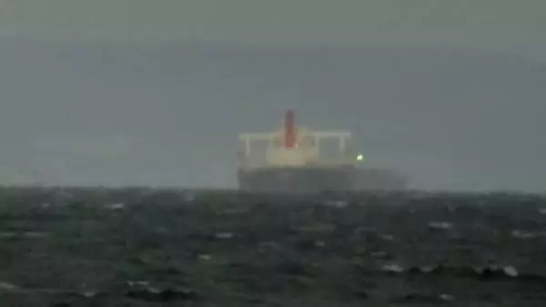 Marmara Denizi'nde iki gemi çarpıştı (2)