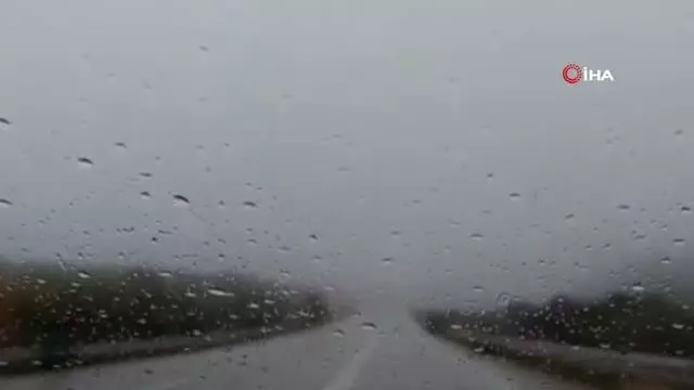 Tekirdağ'da yoğun sis: Göz gözü görmüyor