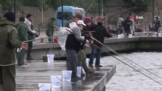 Beykoz'da en büyük ve en ağır balığı tutanlar ödüllendirildi