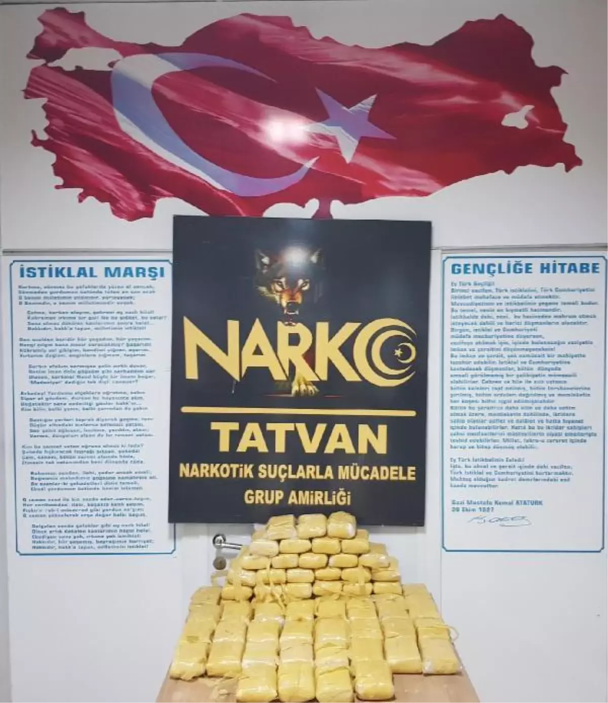 Bitlis'te durdurulan kamyonette 34 kilo 'eroin' ele geçirildi; 1 tutuklama