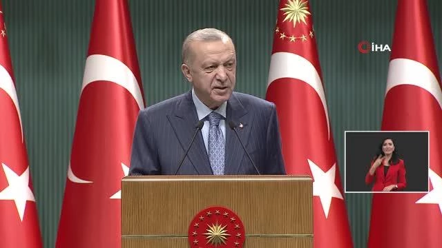 Son dakika: Cumhurbaşkanı Erdoğan: "Bizim maksadımız kriz çıkarmak değil, Türkiye'nin onurunu, gururunu haysiyetini korumaktır.