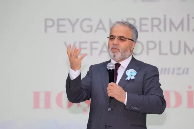Diyanet İşleri Başkan Yardımcısı İşliyen, konferans verdi