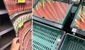 ABD'de tedarik krizi! Boş kalan market raflarını, ürünlerin fotoğrafıyla kaplıyorlar