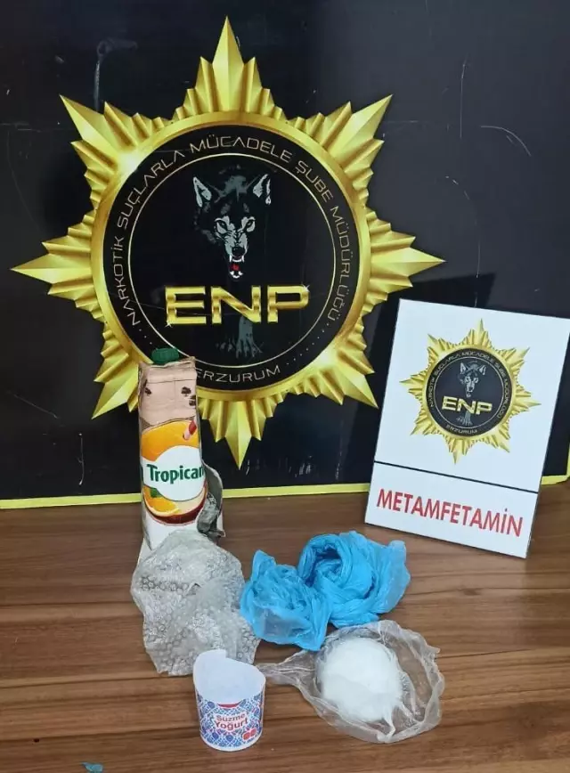 Erzurum'da uyuşturucu operasyonunda yakalanan 6 zanlı tutuklandı