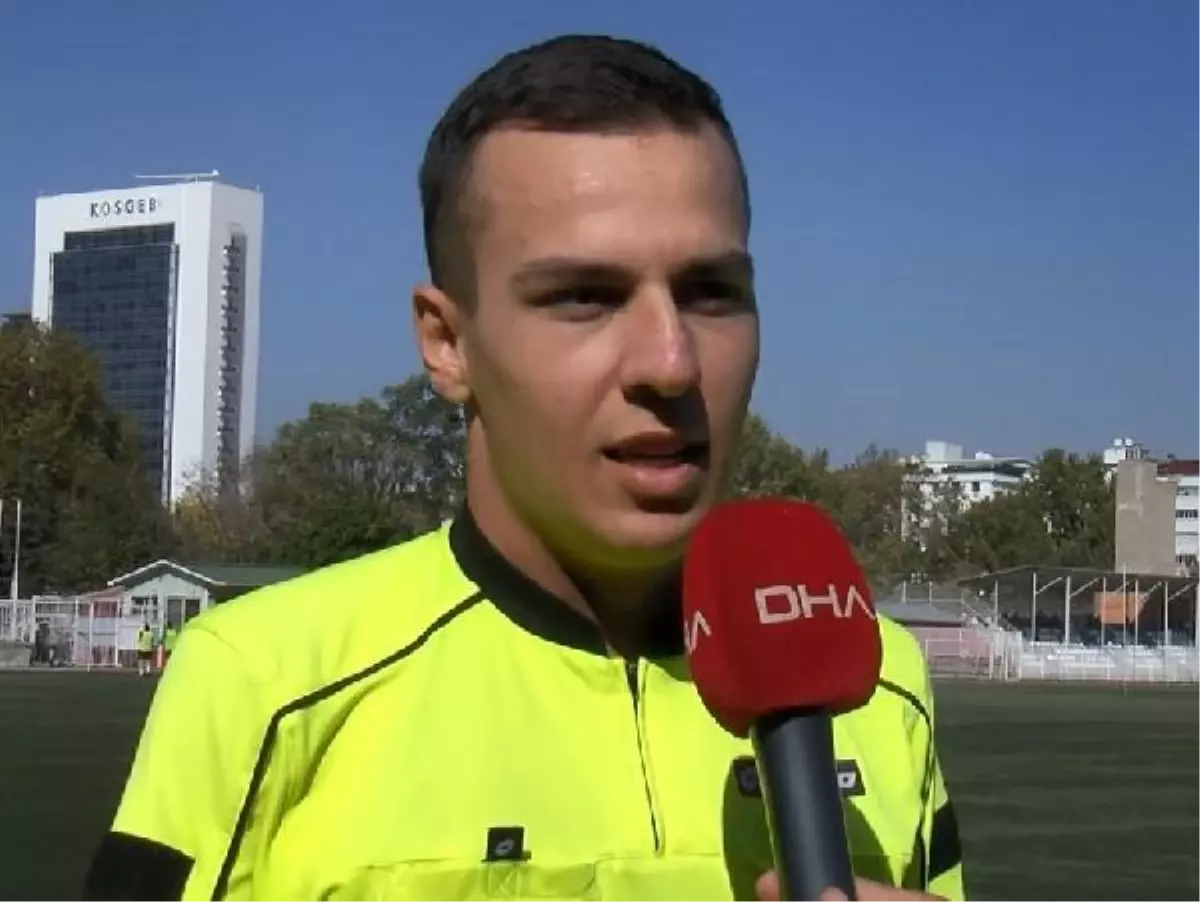 Genç hakem kanseri yendi, sahalara döndü