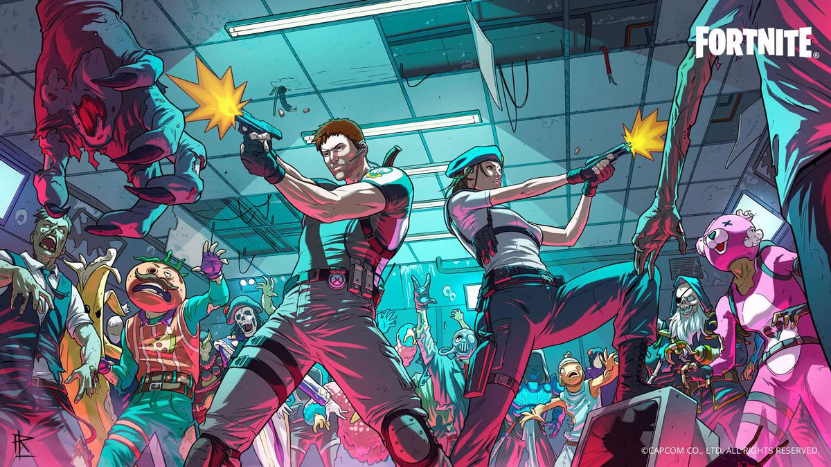 Resident Evil'ın Chris ve Jill'i Fortnite'a eklenecek yeni karakterler oldu