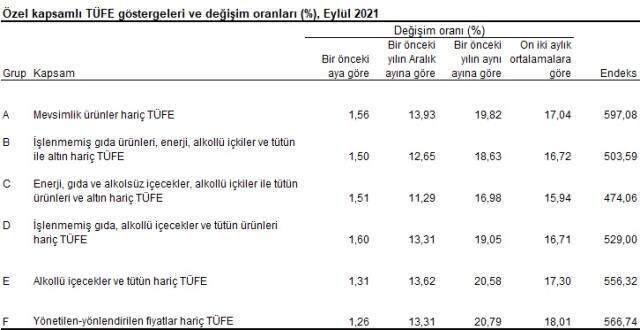 Tüketici Fiyat Endeksi, TÜFE oranı ne kadar? Güncel TÜFE oranı kaçtır? TÜFE nedir, açılımı nedir? Tüketici fiyat endeksi nedir?