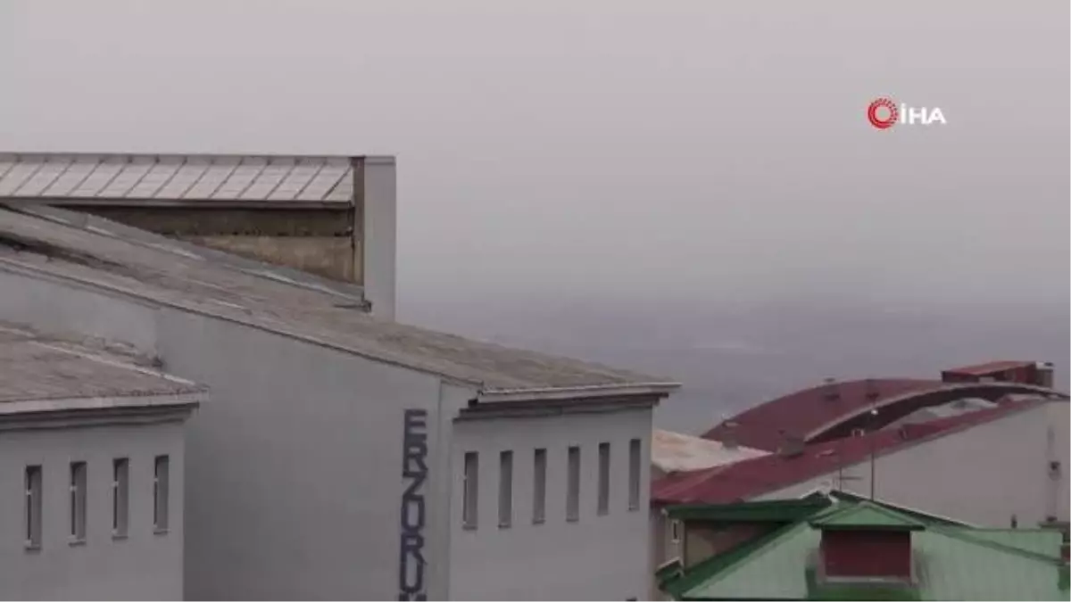 Erzurum'a lapa lapa kara teslim