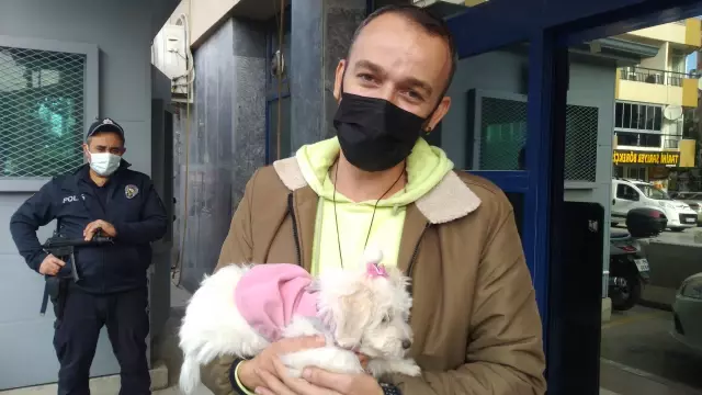 Köpek eğitim merkezinden çalınan köpek, pet shopta bulundu