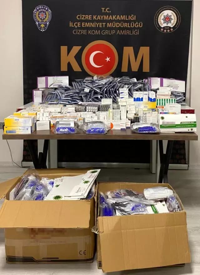 Şırnak'ta kaçakçılık ve asayiş operasyonu: 62 gözaltı