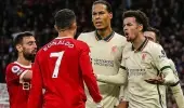 Ronaldo'dan skandal hareket! Tarihi Liverpool maçında yere düşen genç futbolcuyu acımasızca tekmeledi