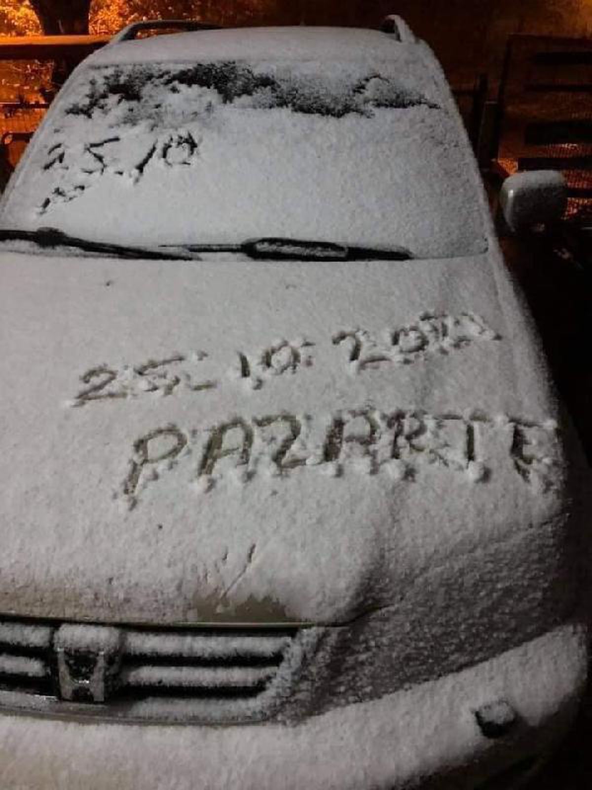 Tokat'ın yükseklerinde kar yağışı
