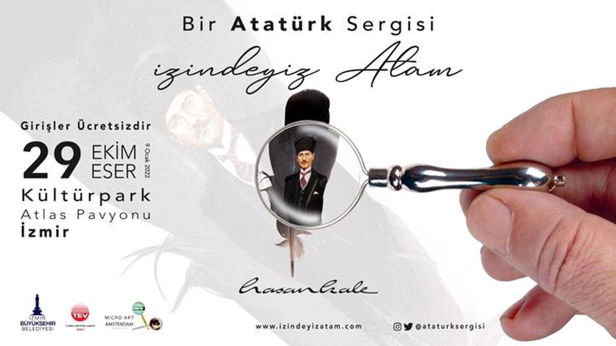 29 Ekim'e özel 'İzindeyiz Atam' sergisi