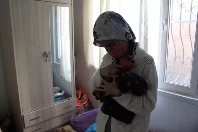 Baba dehşetinin yaşandığı ev ilk kez görüntülendi