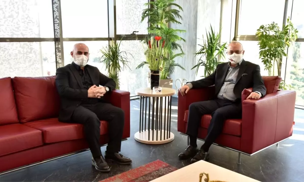 Başkan Ergün, Baro Başkanı Rona'yı Ağırladı