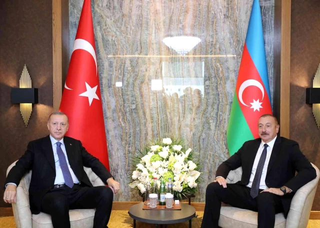 Cumhurbaşkanı Erdoğan ve Aliyev, Füzuli Memleketler arası Havalimanı'nın açılışını yaptıErdoğan, Füzuli Milletlerarası Havalimanı'na inen birinci başkan oldu