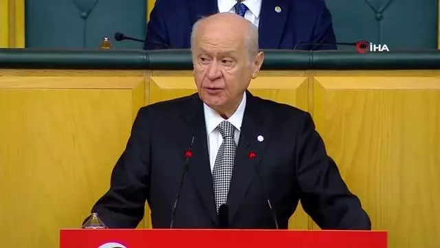 Devlet Bahçeli, partisinin küme toplantısında konuştu