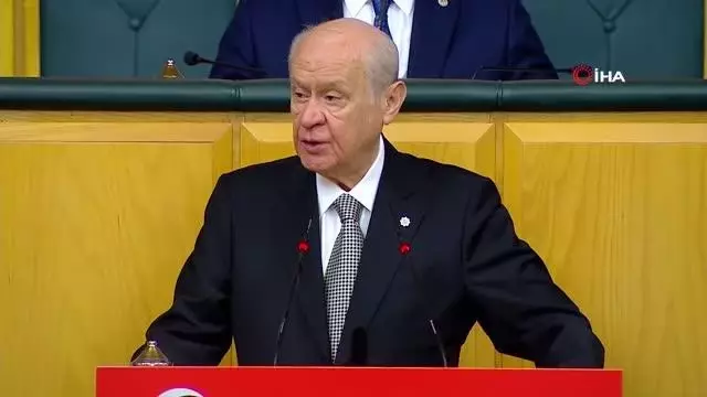 Devlet Bahçeli, partisinin küme toplantısında konuştu