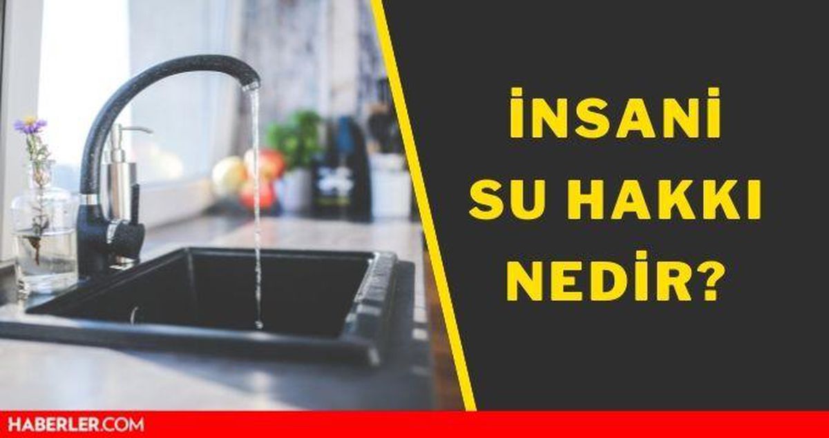 İnsani su hakkı nedir? İnsani su hakkı ne kadar, kaç metreküp? İstanbul'da suya zam mı gelecek?