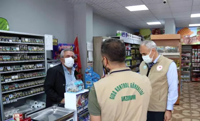 Erzurum'da gıda denetimi seferberliği