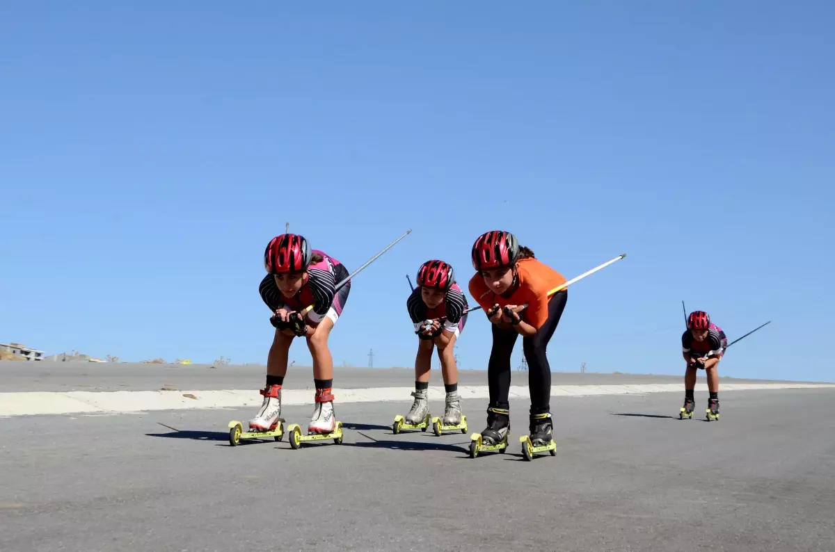 Son dakika haberi | Kayaklı Koşu Çocuk Takımı, Bitlis'te güç depoluyor