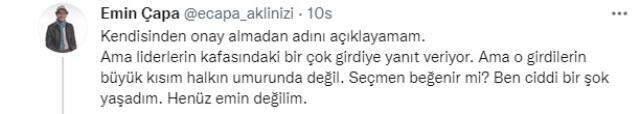 Muhalefete yakınlığıyla bilinen isimden bomba argüman: Kılıçdaroğlu cumhurbaşkanı adayını buldu, öğrenince şok geçirdim