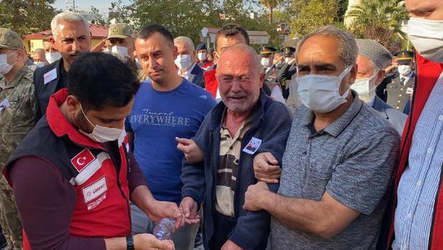 ŞEHİT UZMAN ÇAVUŞ YALMAN, SON YOLCULUĞUNA UĞURLANDI -2