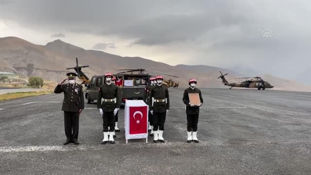 Son dakika haber! Şehit asker için tören düzenlendi